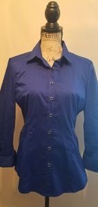 Cobalt Blue Button Down Shirt